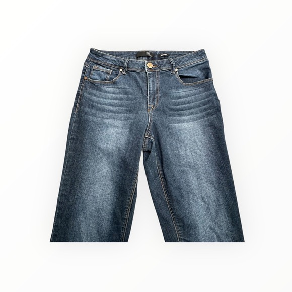 1822 Denim Jeans Womens 10 Blue Adrianna Skinny High Rise Stretch Dark Wash - Picture 9 of 11